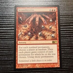 1x Scrambleverse | M12‎ Magic 2012 | MTG Magic Cards